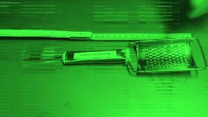 Grater im Normalzustand